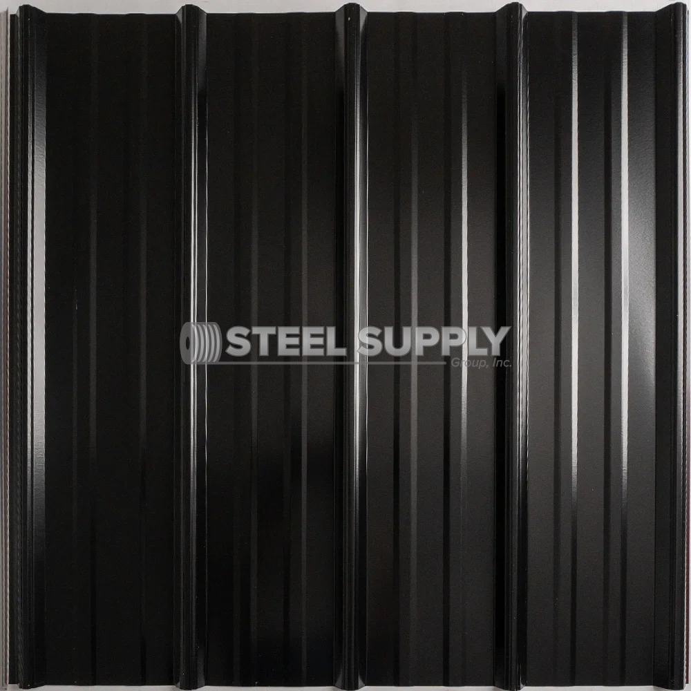 Metal Roofing Panel - Black